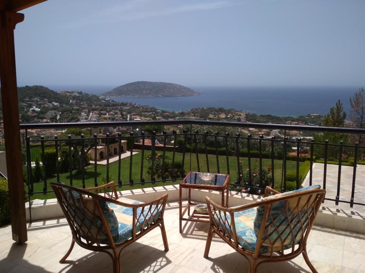 Гостевой дом Saronic View Анависсос Экстерьер фото