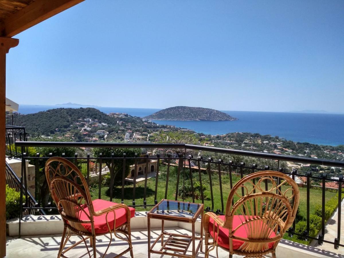 Гостевой дом Saronic View Анависсос Экстерьер фото